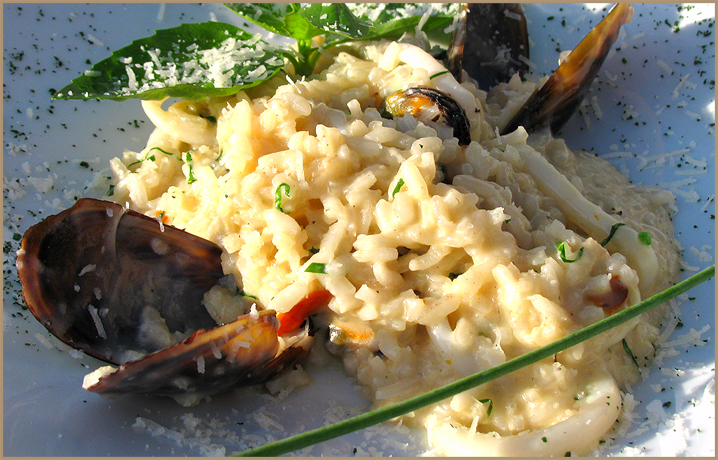 Ризотто с морепродуктами Ризотто с морепродуктами