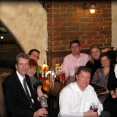 Stefan Fritsche in Burgermeister restaurant Stefan Fritsche in Burgermeister restaurant