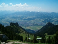 Альпы, Бавария, город Зонтхофен Зонтхофен