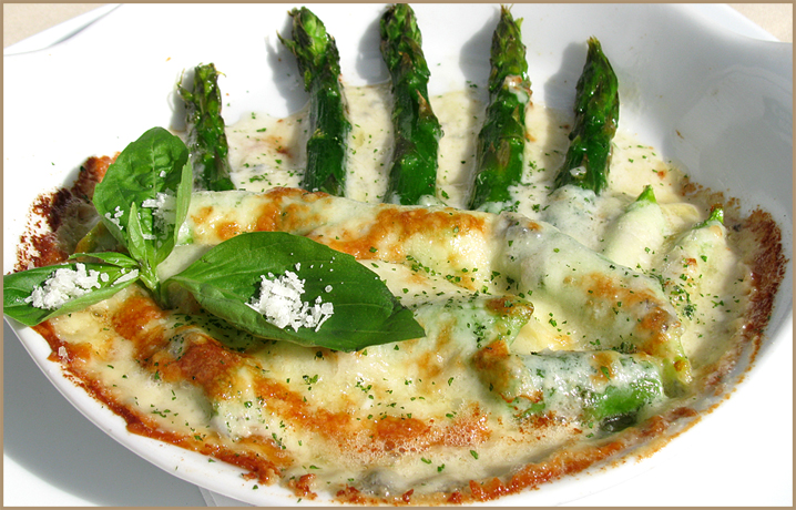 Спаржа Горгонзола Спаржа Горгонзола