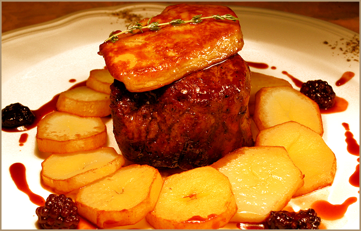 Филе говядины Россини Филе говядины Россини