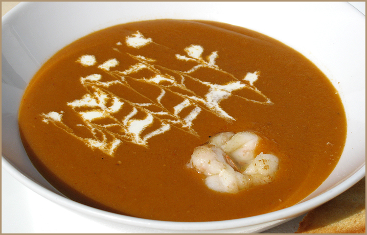 Суп из креветок Суп из креветок