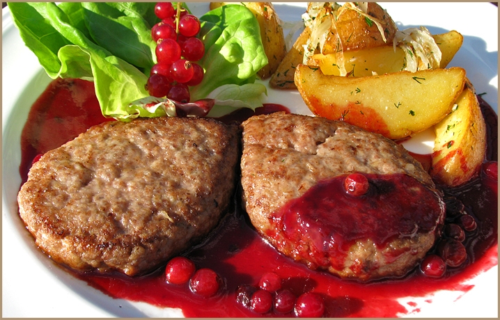 Котлеты из оленя Котлеты из оленя