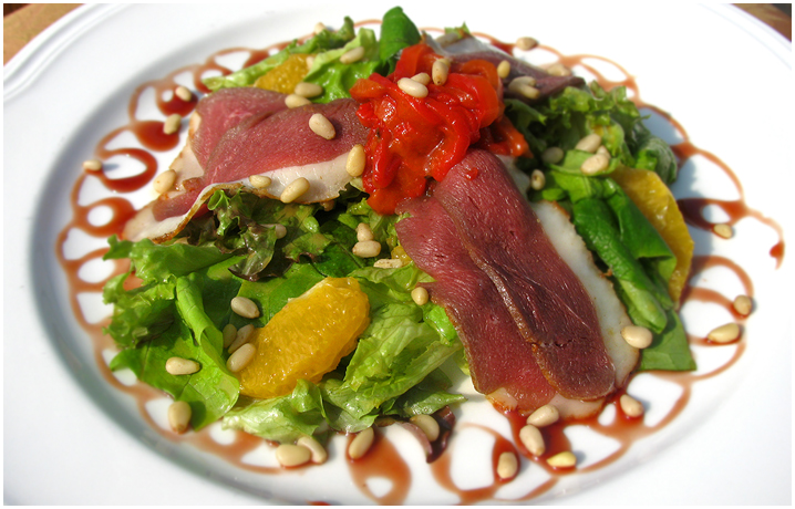 Салат с уткой Салат с уткой