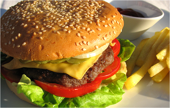 Чизбургер с бараниной Чизбургер с бараниной