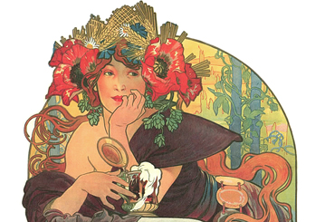 Alphonse Maria Mucha. Bieres de la Meuse Bieres de la Meuse