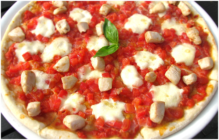 Пицца Буффало с куриной грудкой Пицца Буффало с куриной грудкой