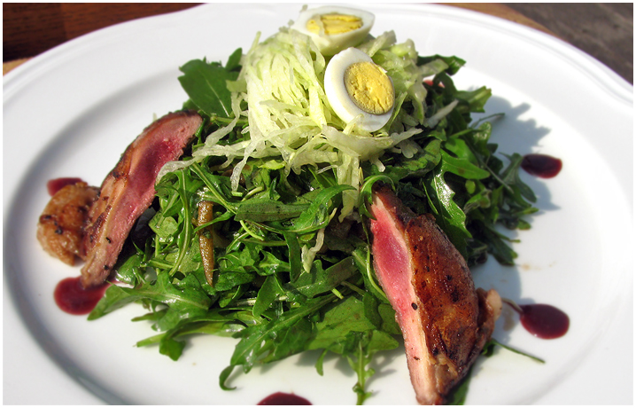 Салат с перепелкой Салат с перепелкой