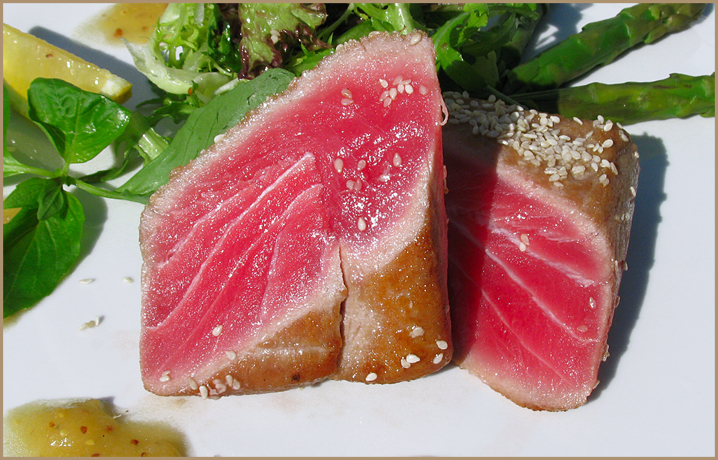 Стейк из тунца Стейк из тунца