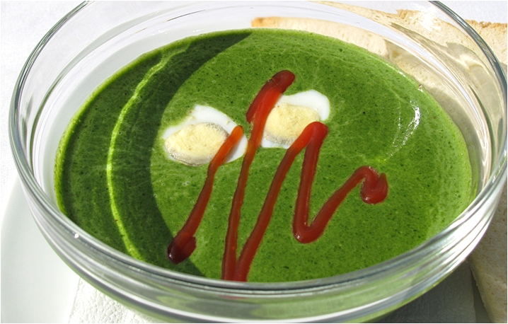 Суп крем из шпината Суп крем из шпината