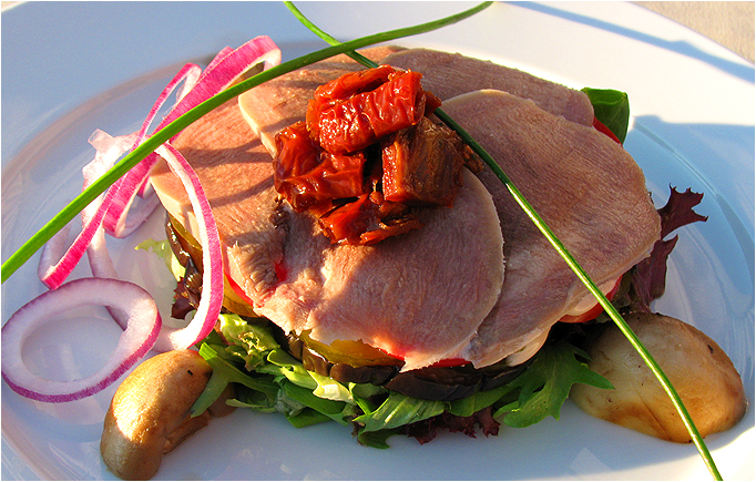 Салат с языком Салат с языком